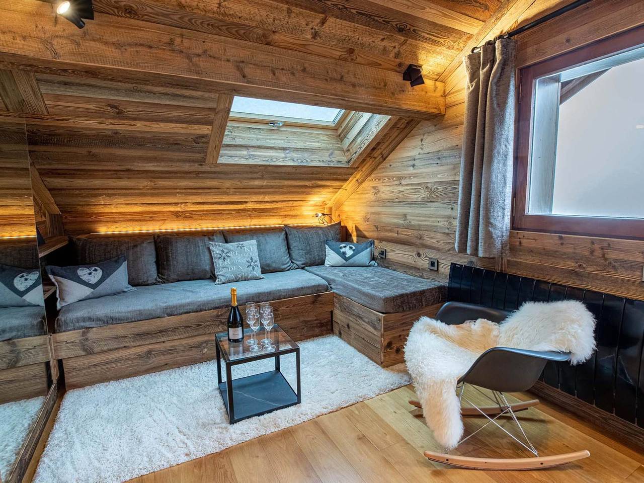Ganze Wohnung, Ski-in/Ski-out Chalet in Méribel mit Wlan in Méribel, Les Allues