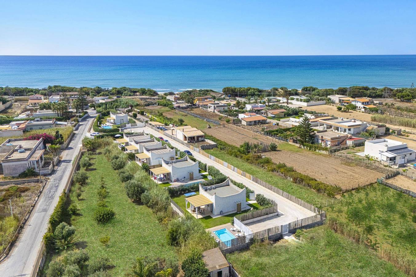 Villa für 4 Personen mit Garten in Santa Maria del Focallo, Ispica