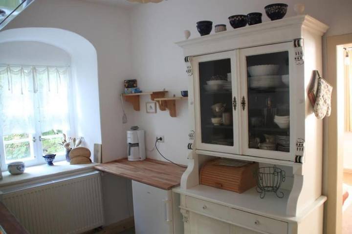 Ferienwohnung für 2 Personen, mit Garten und Ausblick
