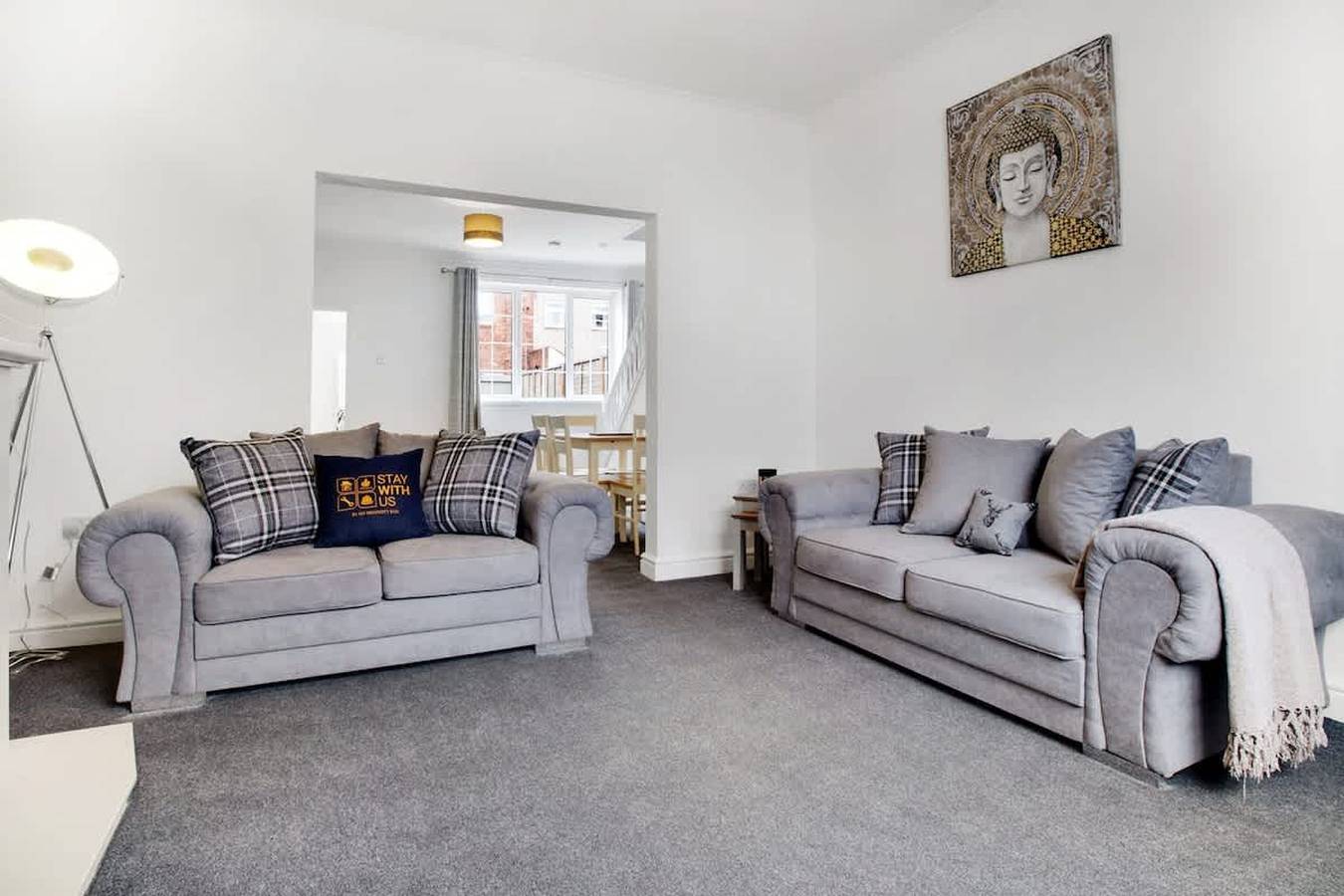 Comfortable three Bedroom Family Apartment in Sunderland