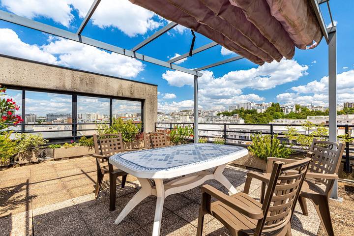 Gîte pour 6 personnes, avec terrasse à Paris - 4