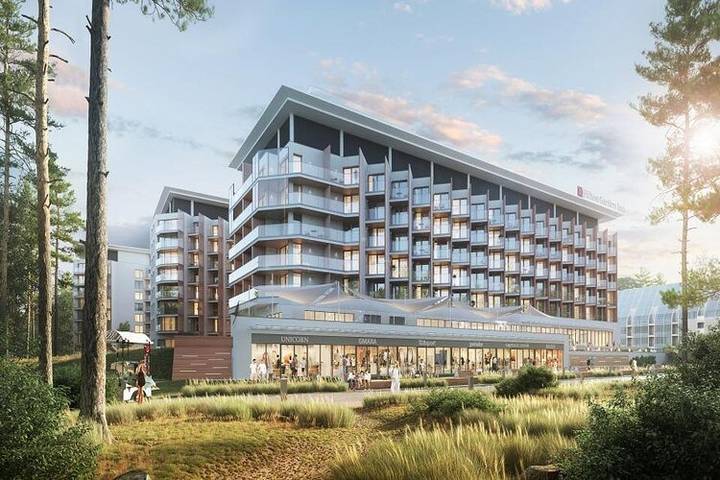 Ferienwohnung für 4 Personen, mit Balkon und Whirlpool sowie Kinderpool und Pool in Pobierowo - 2