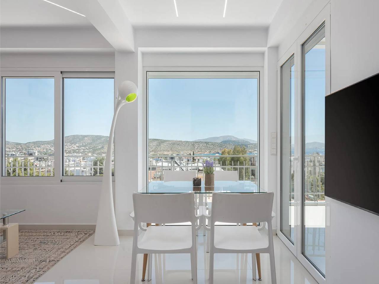Luxury Athens Apartment | Penthouse with Private Terrace with Breathtaking Sea Vistas | 1 Bedroom | Perfect for Couples Getaway | Varkiza in Varkiza, Vari
