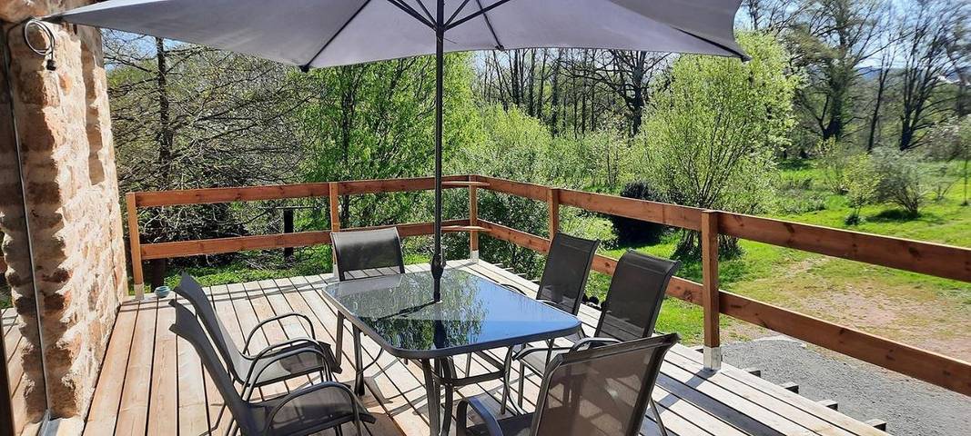 Location de vacances pour 5 personnes, avec vue et jardin, animaux acceptés à Capdenac-Gare - 3