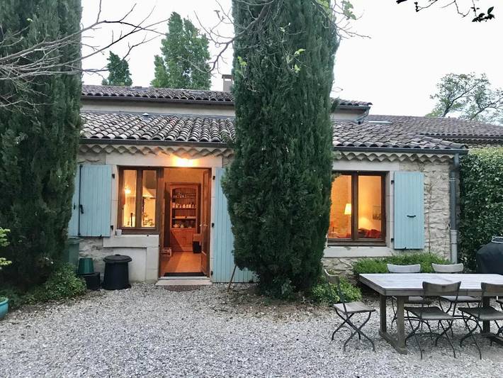 Location de vacances pour 8 personnes, avec vue et bassin pour enfant ainsi que piscine et terrasse à Grane - 4