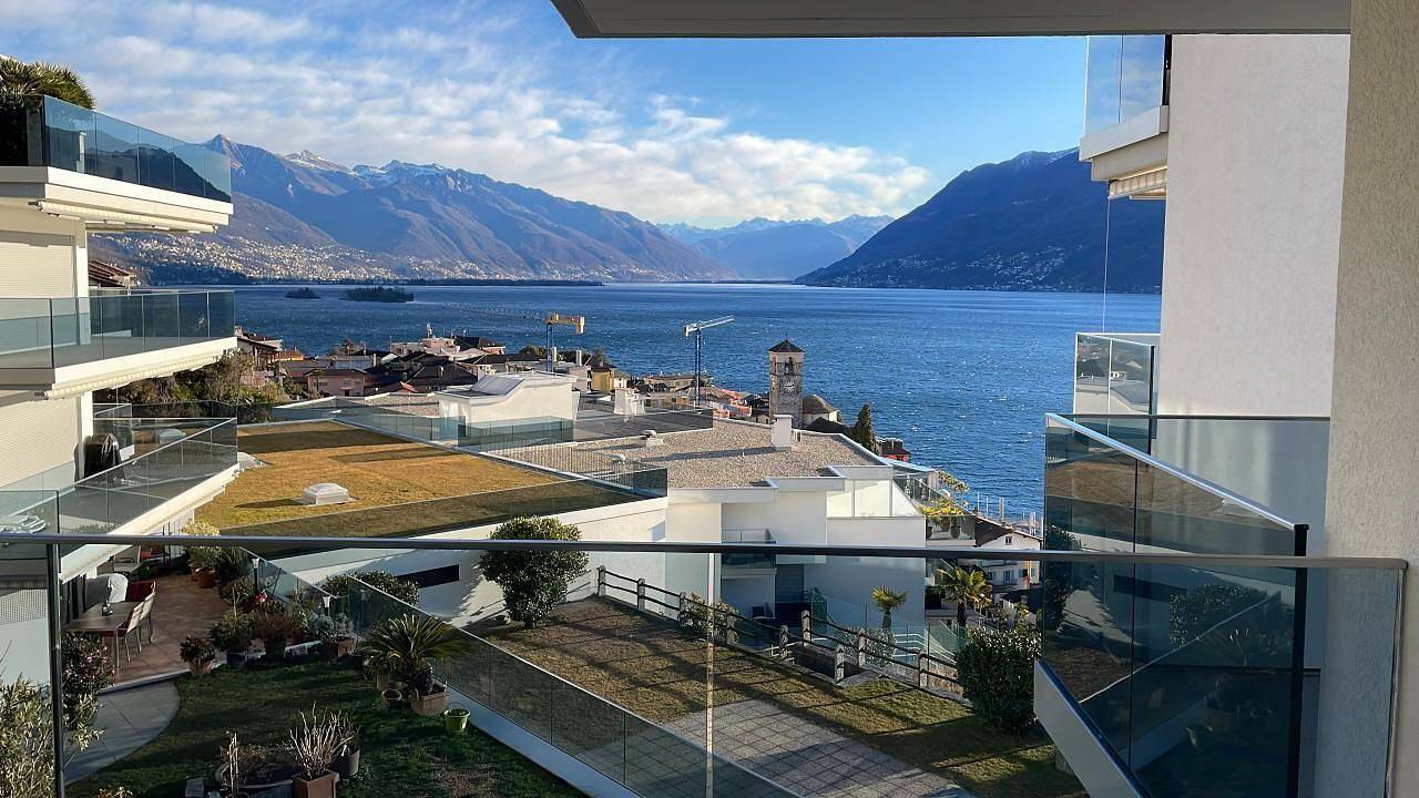 Ganze Ferienwohnung, Fewo "Lago Moments" mit Bergblick in Brissago, Tessiner Alpen