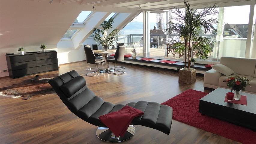 Ferienwohnung für 4 Personen, mit Seeblick und Balkon/Terrasse - 1