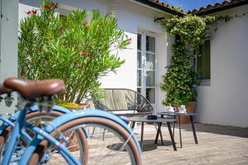Hôtel pour 2 personnes, avec terrasse et vue à Ars-en-Ré