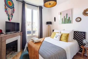 Appartement De Vacances pour 4 Personnes dans Courbevoie, Hauts-de-Seine, Photo 2