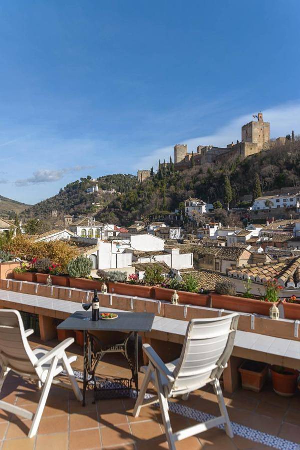 Casa de vacaciones para 5 personas, con terraza y vistas en Granada