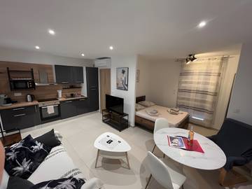 Appartement De Vacances pour 3 Personnes dans Fréjus Plage, Fréjus, Photo 4