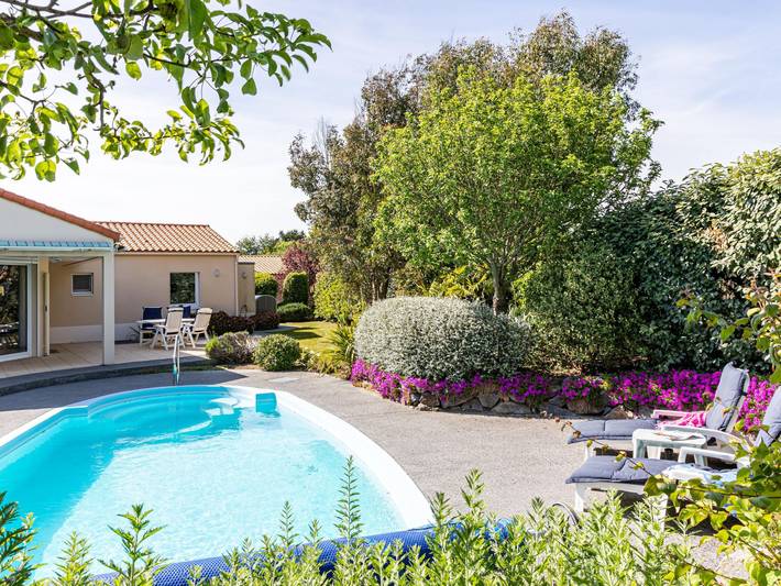Maison de vacances pour 6 personnes, avec terrasse et jardin, animaux acceptés à Château-d'Olonne