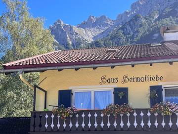 Ferienwohnung für 2 Personen, mit Terrasse, kinderfreundlich im Mittenwald