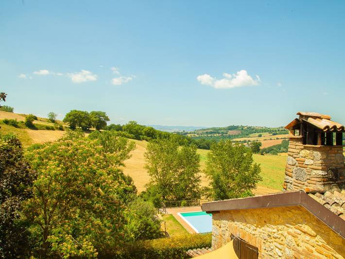 Maison de vacances pour 8 personnes, avec jardin ainsi que terrasse et vue - 1