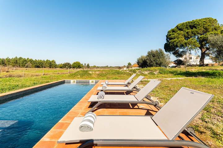 Casa de férias para 8 pessoas, com jardim e terraço em Grândola