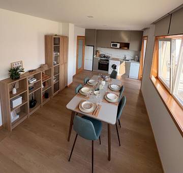 Gîte pour 6 personnes, avec jardin, animaux acceptés dans Aguçadoura