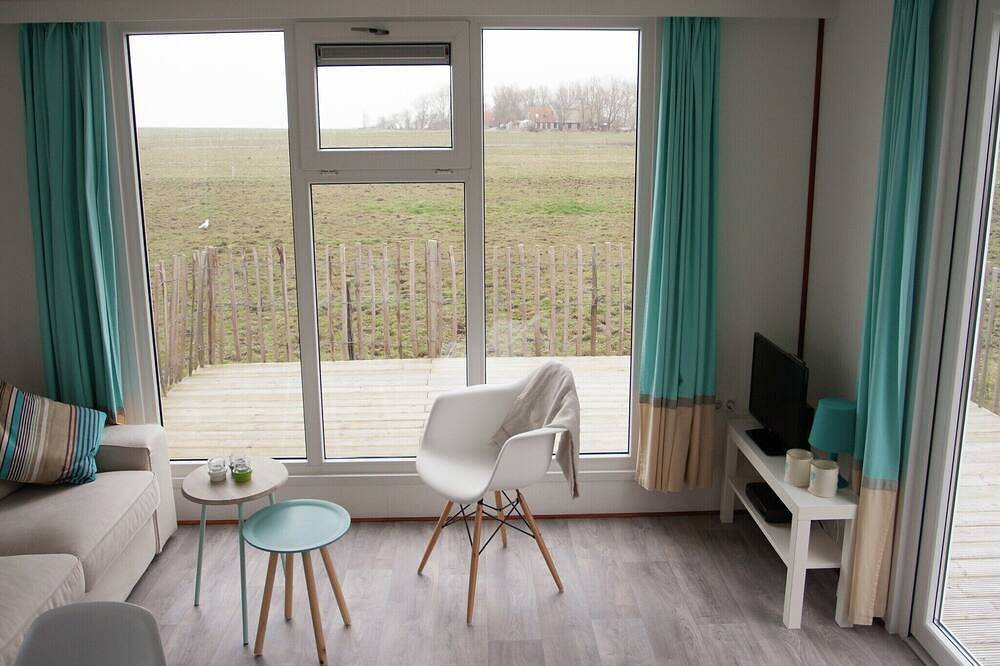 Chalet mit Geschirrspüler in der Nähe des in Wieringen, Ijsselmeer