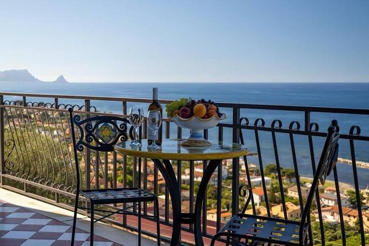 Villa pour 4 personnes, avec vue et terrasse, animaux acceptés à Trabia - 2