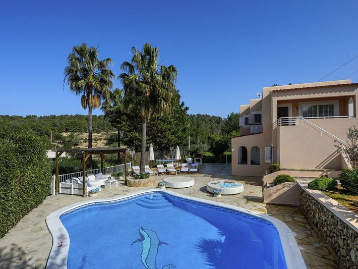 Villa méditerranéenne avec piscine privée - Vue mer modeste in Portinatx, Sant Joan de Labritja