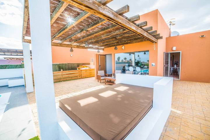 Casa rural para 7 personas, con terraza en Antigua - 2