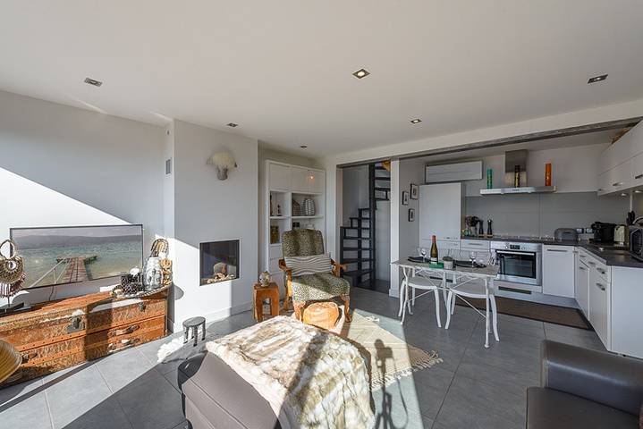 Chalet für 4 Personen, mit Seeblick und Balkon in Frankreich - 3