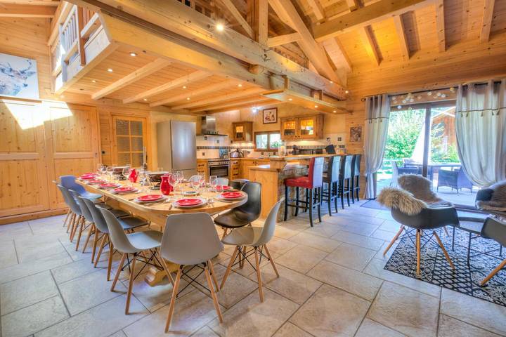 Chalet pour 16 personnes, avec jardin et jacuzzi en Haute-Savoie - 4