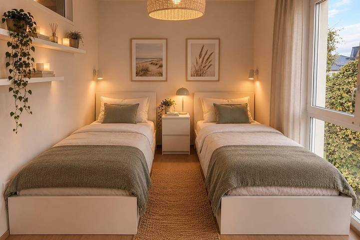 Ganze Wohnung, Moderne Monteurwohnung mit Balkon in Bestensee in Bestensee, Dahme-Seengebiet