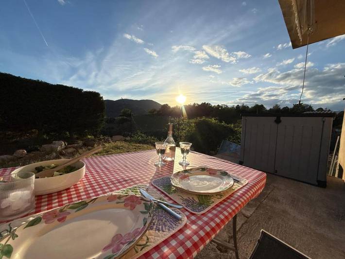 Gîte pour 2 personnes, avec Terrasse ainsi que Jardin et Vue à Sospel - 3
