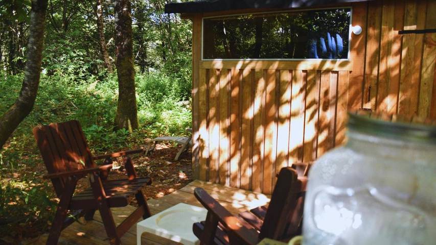 Tente pour 2 personnes, avec Terrasse et Jardin