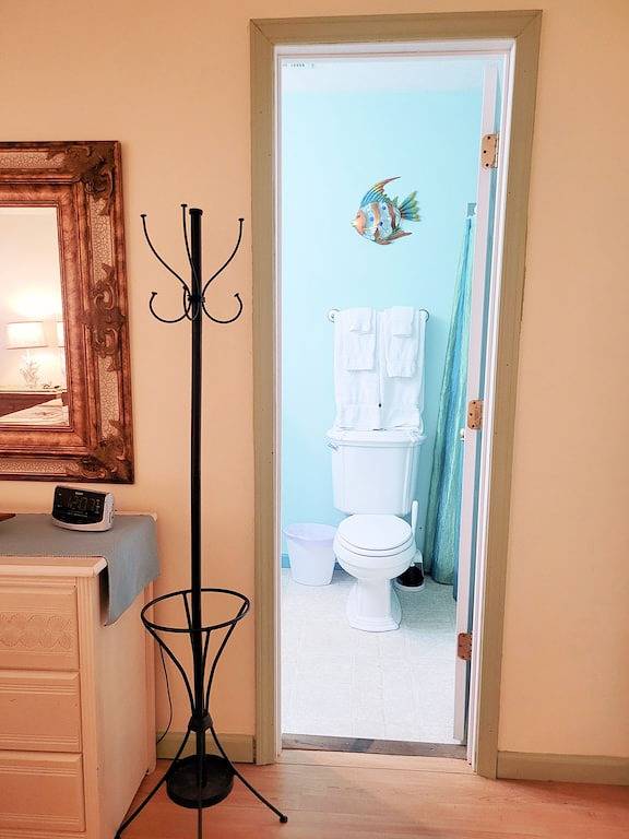 Beach rental for 7 people, with terrace in Oak Island (NC)