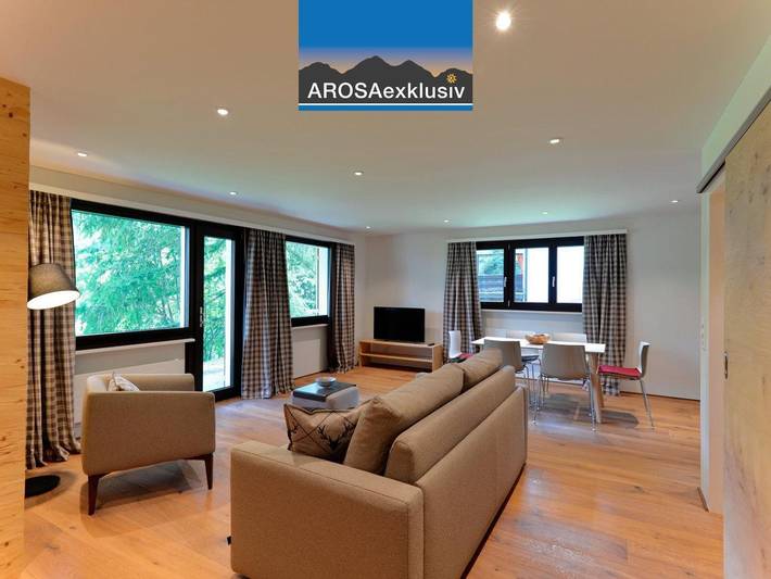 Hütte für 4 Personen, mit Garten in Arosa
