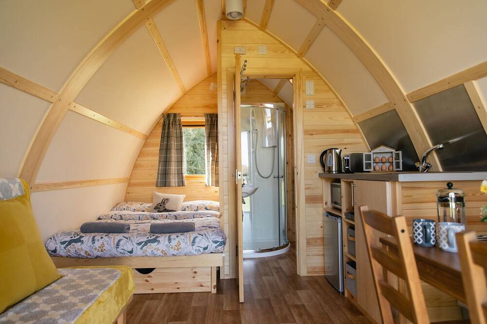 Estándar-Pet Free-Cabaña-Baño privado con ducha in Warwickshire