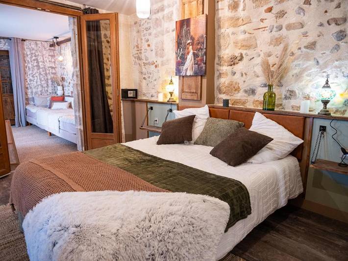 Appartement de vacances pour 5 personnes, avec vue ainsi que jardin et sauna, animaux acceptés - 1