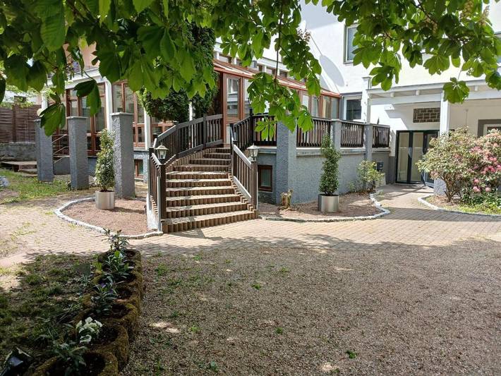Hotel für 2 Personen, mit Terrasse und Garten sowie Sauna und Ausblick in Bad Brückenau
