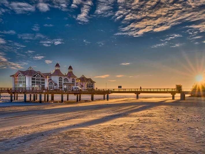 Strandhaus für 4 Personen, mit Balkon in Sellin