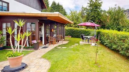 Ferienwohnung für 3 Personen, mit Terrasse in Bastei