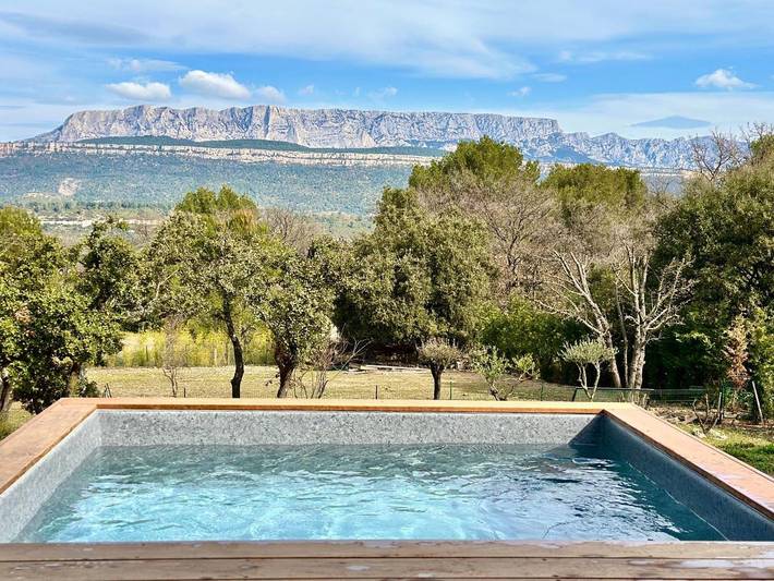 Maison de vacances pour 5 personnes, avec Terrasse ainsi que Jardin et Vue à Fuveau