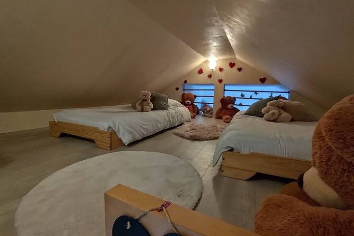 Location de vacances pour 4 personnes, avec Jacuzzi et Terrasse ainsi que Jardin et Sauna à Orbey - 3