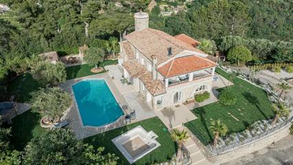 Maison d’hôte pour 2 personnes, avec piscine et vue ainsi que terrasse et jardin à Saint-Paul-de-Vence