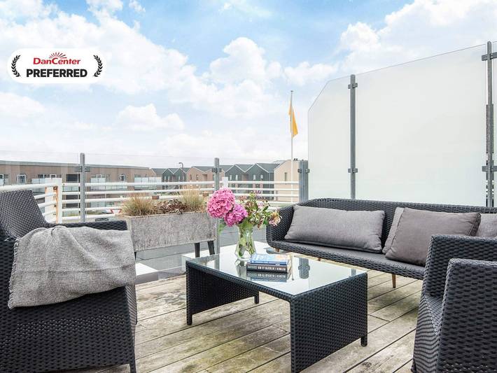 Ferienwohnung für 6 Personen, mit Sauna und Terrasse, kinderfreundlich am Ringkøbing Fjord