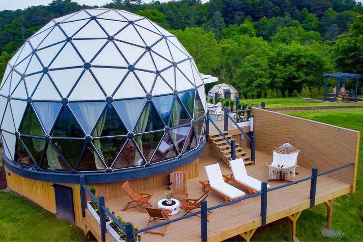 Resort für 2 Personen, mit Sauna und Garten sowie Whirlpool und Balkon - 1