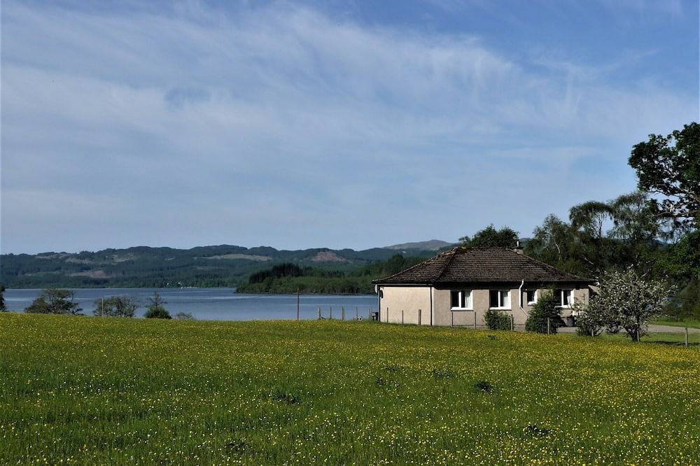 Lovely view over Loch Awe, hills and fields - Waterfall nearby - south facing in Argyll & Bute
