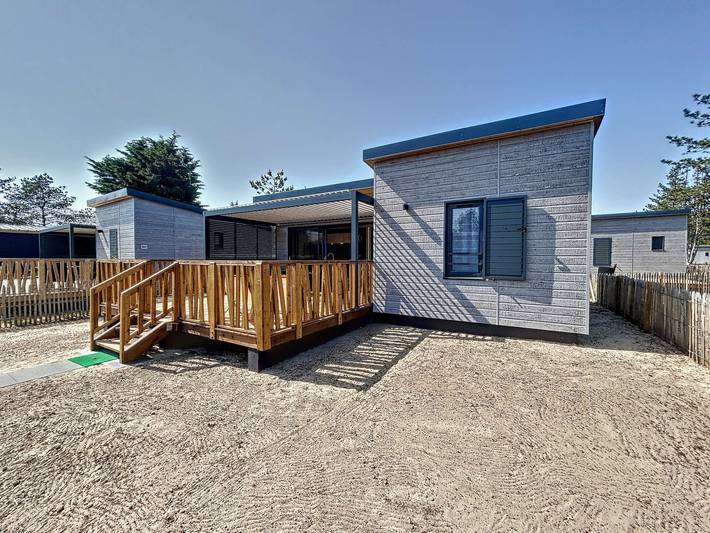 Chalet pour 4 personnes, avec piscine et jardin