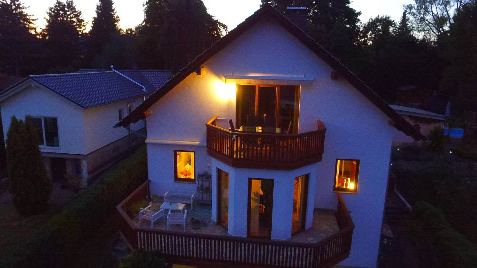 Ganze Ferienwohnung, Ferienwohnung Am Kruchenplan - Fw mit offenen Wohnzimmer mit Küche und Balkon, 2 Schlafzimmer und Bad - 120qm für max. 5 Personen in Mühlhausen, Unstrut-Hainich-Kreis