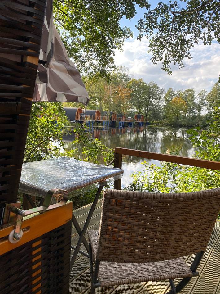 Ferienhaus für 3 Personen, mit Terrasse und Ausblick, kinderfreundlich in Eider-Treene-Sorge