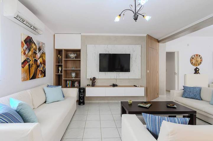 Knossos Estate, Villa Pasifai, een luxe privévilla met eindeloos zwembad in Rethymno en omgeving