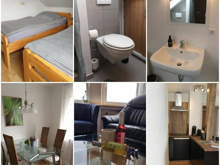 Ferienwohnung für 4 Personen, mit Balkon und Garten in Bad Driburg - 4