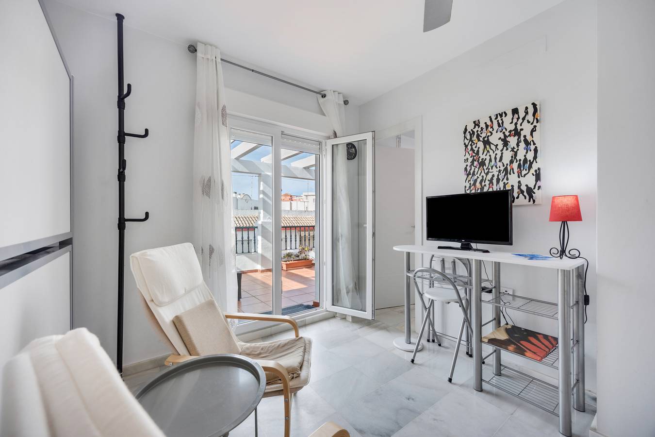 Ganze Wohnung, Apartment 'Ático Playa de Rota' mit privater Terrasse, Wlan und Klimaanlage in Rota, Costa de la Luz