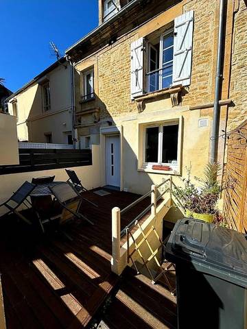 Gîte pour 7 personnes, avec terrasse à Douvres-la-Délivrande