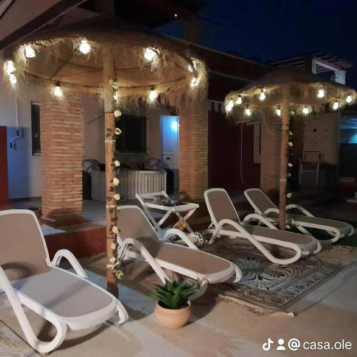 Location de vacances pour 6 personnes, avec piscine ainsi que vue et jardin, animaux acceptés dans Camposol